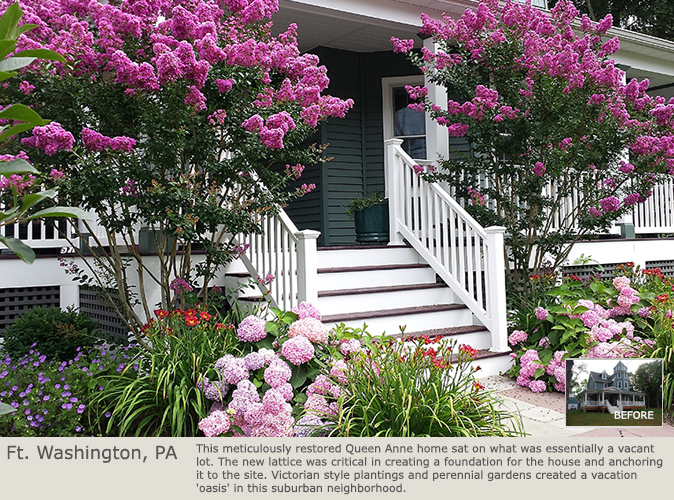 Landscape design and installation in Fort Washington, PA